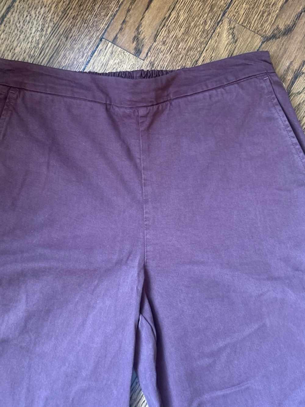 Bella Dahl Catalina Wide-Leg Pull-On Pants in Chestnut Brown - Picture 3 of 5